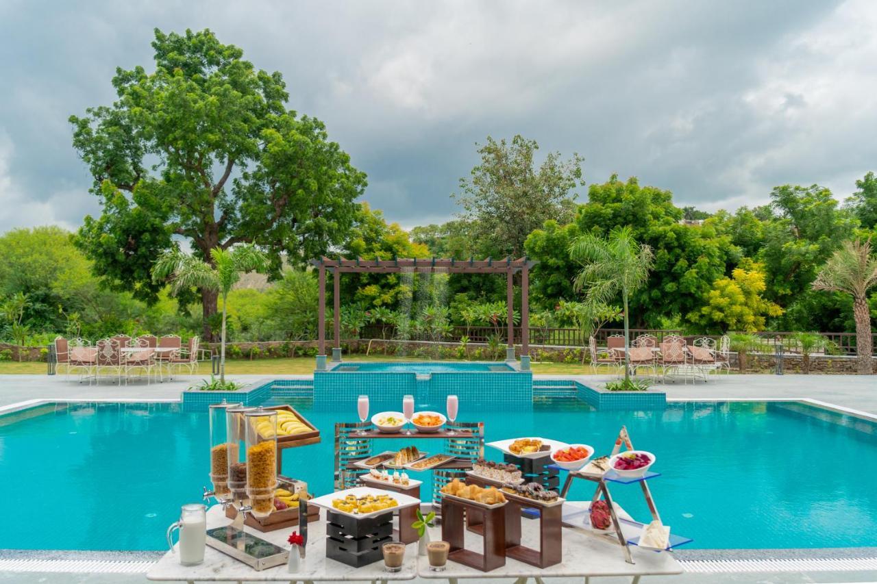 Sarasiruham Resort - Private Pool Villa In Udaipur Exteriör bild